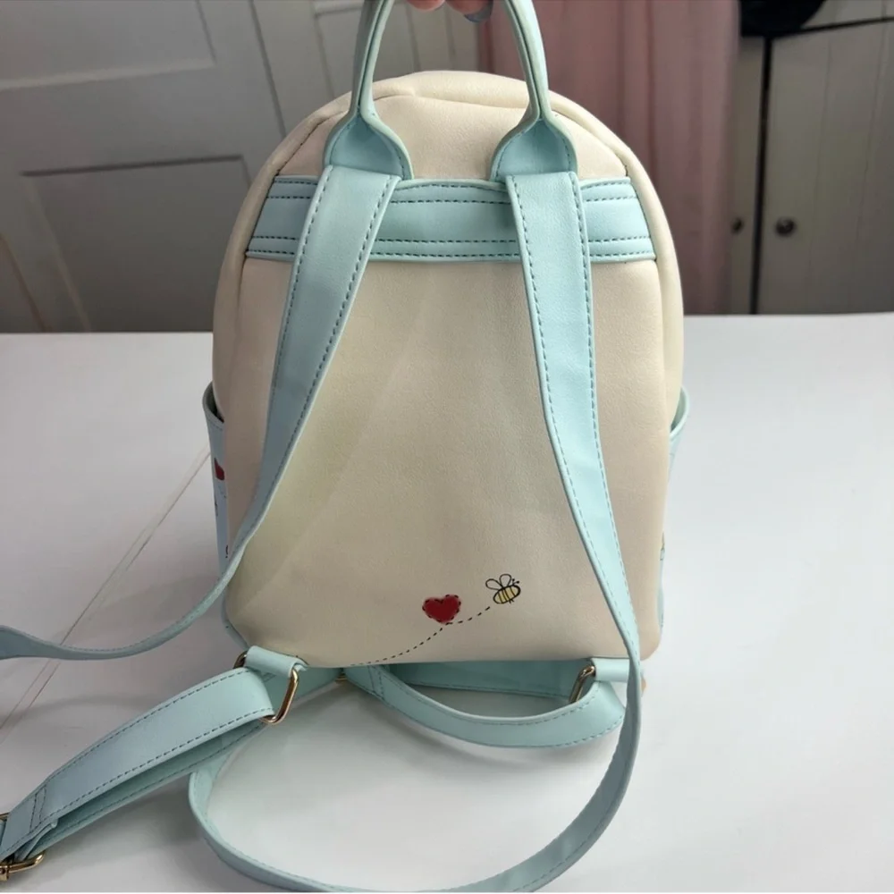 Cute Loungefly Her Universe Disney Winnie the Pooh & Friends Heart Mini Backup - Picture 9 of 13